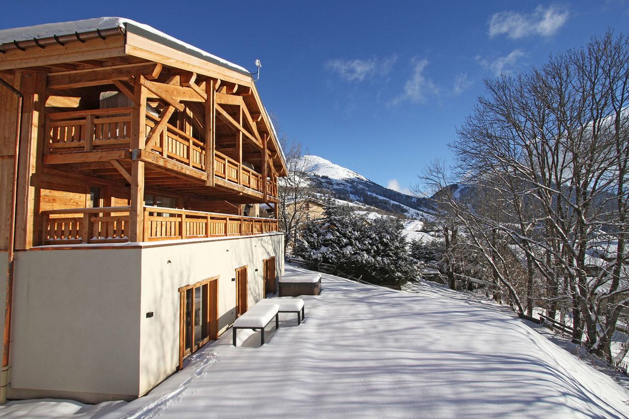 Odalys Chalet Nuance De Blanc Villa Alpe d'Huez Esterno foto